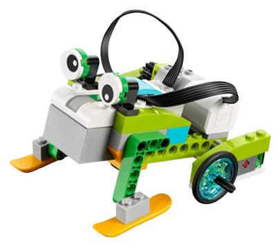 LEGO® WeDo robot on a classroom table.
